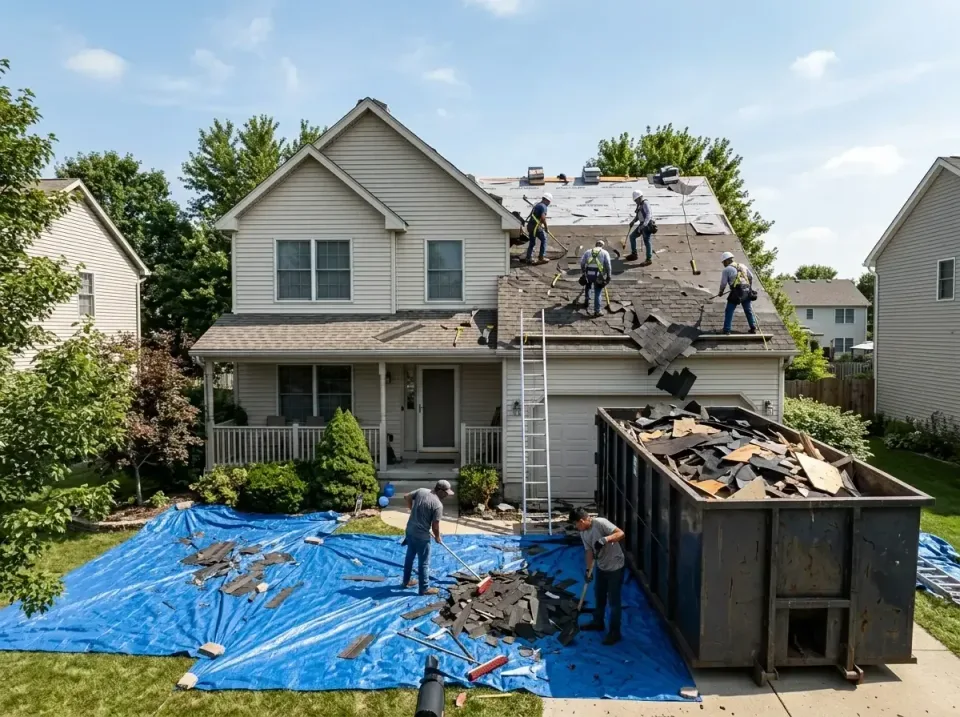roof-replacement-debris-remova-004 — frequently asked questions, Cheapest Dumpster Rentals in Mount Gilead, OH